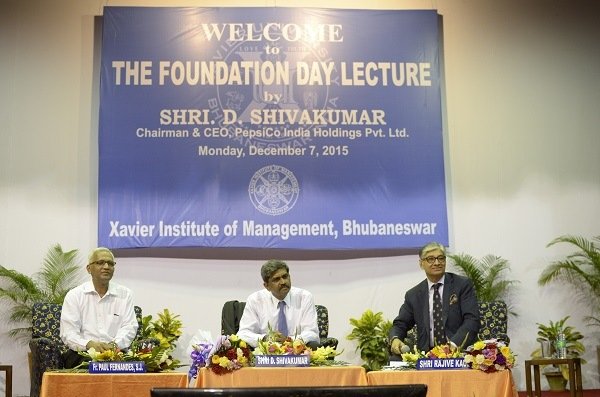 PepsiCo India CEO delivers the 13th XIMB Foundation Day Lecture