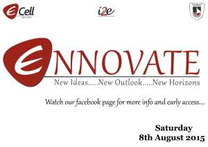 Entrepreneurship Cell, NMIMS, Mumbai presents ‘Ennovate - Pioneers of Change’
